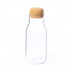 BOTELLA TICA CRISTAL BOROSILICATO 800ML NEUTRA SIN MARCAJE